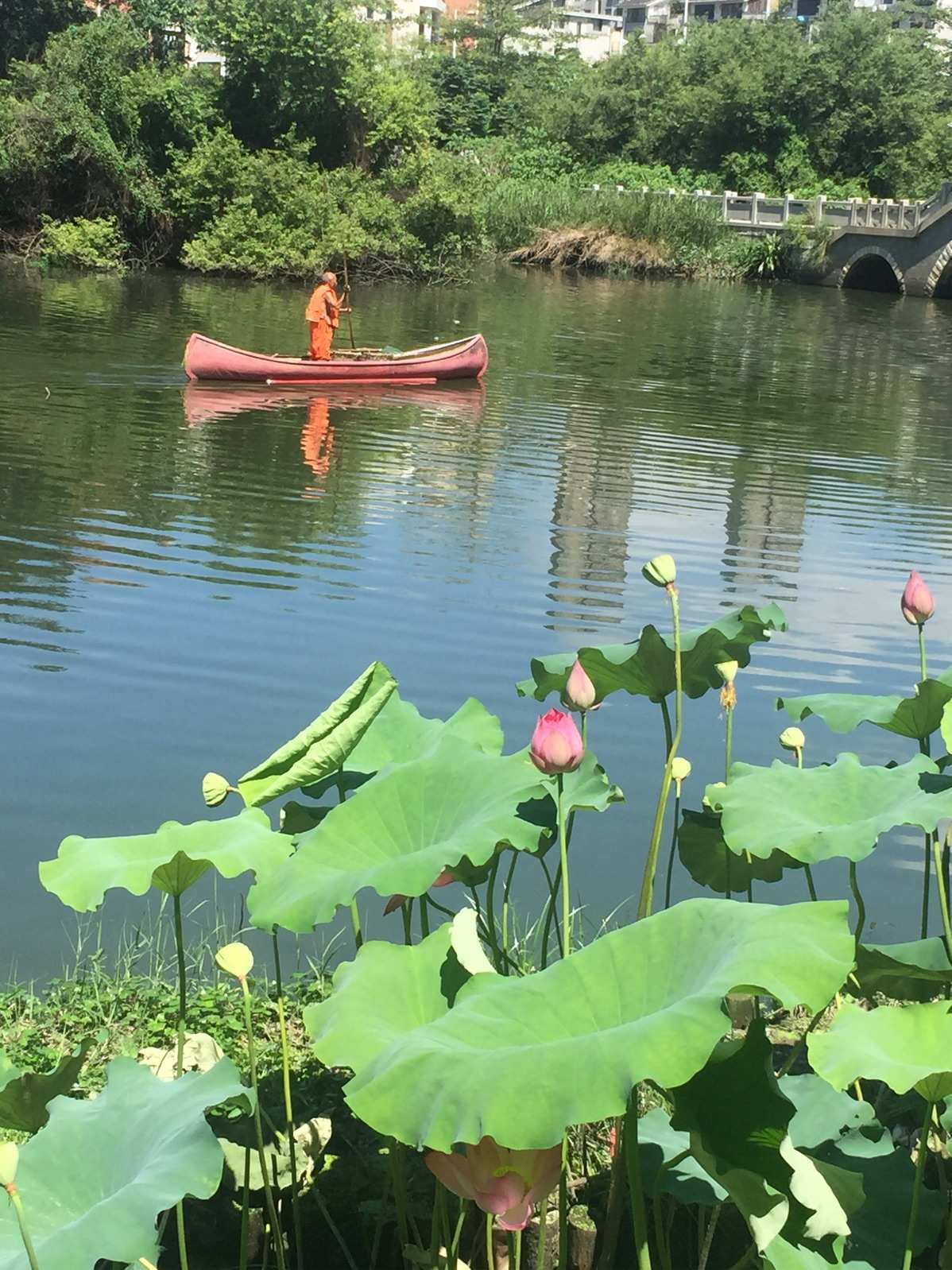 我是一名缠流子生活在江南水乡的小村庄