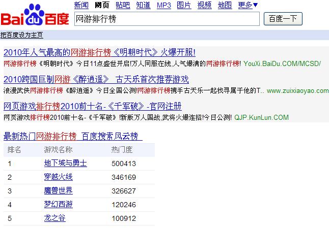 百度游戏搜索总榜_排行百度搜索手机游戏到哪里找_手机游戏排行百度搜索不到