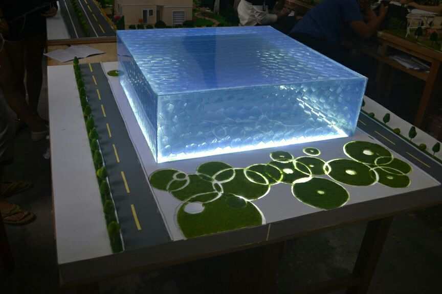 水立方手工模型_制作水立方模型手机游戏_模型水立方制作手机游戏教程