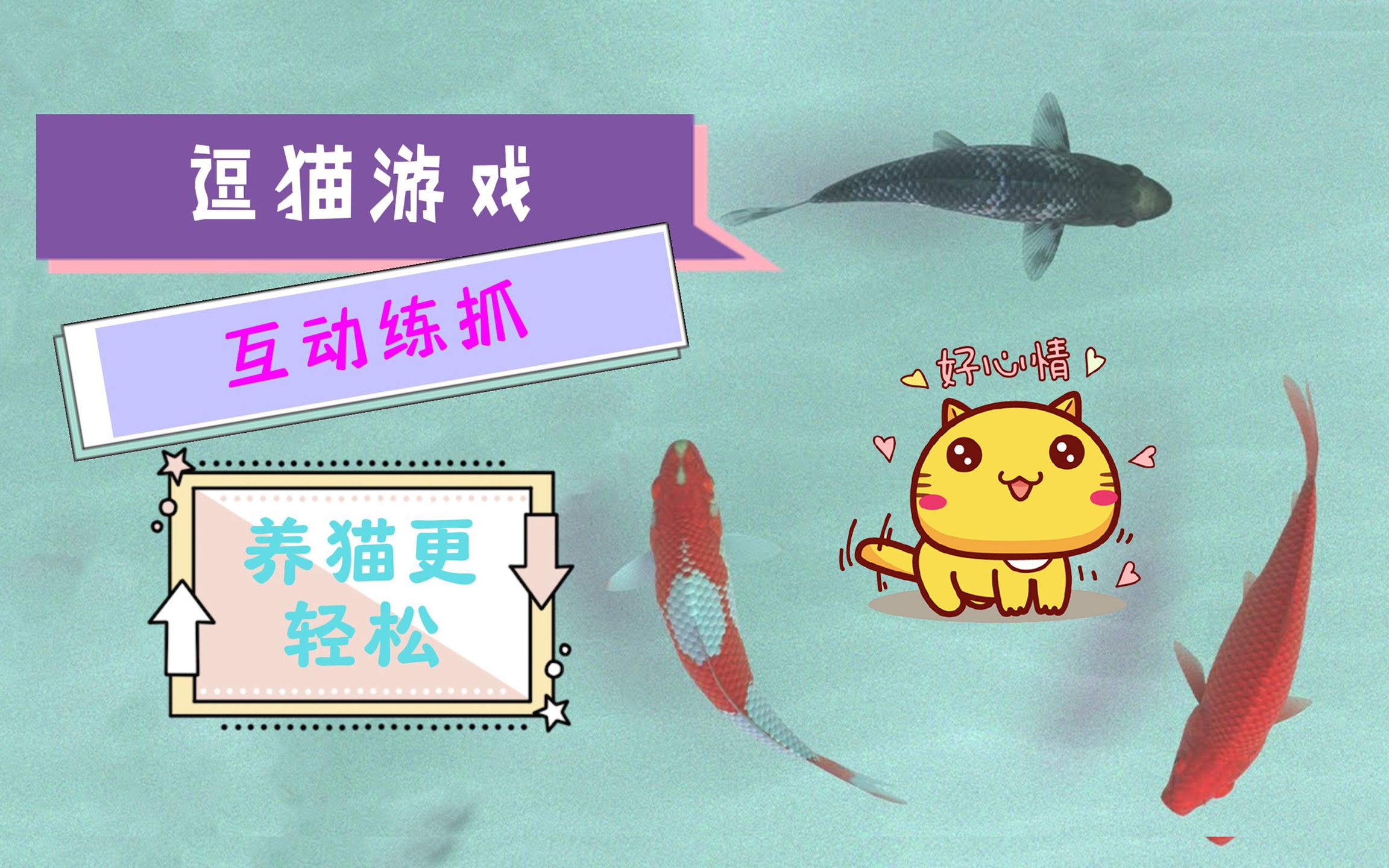 养猫的手机游戏_养小猫小游戏_手机养小猫游戏